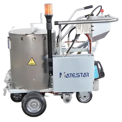 Machine automatique de marquage routier thermoplastique