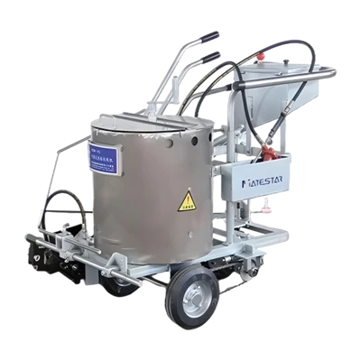 Machine de marquage routier thermoplastique à poussée manuelle