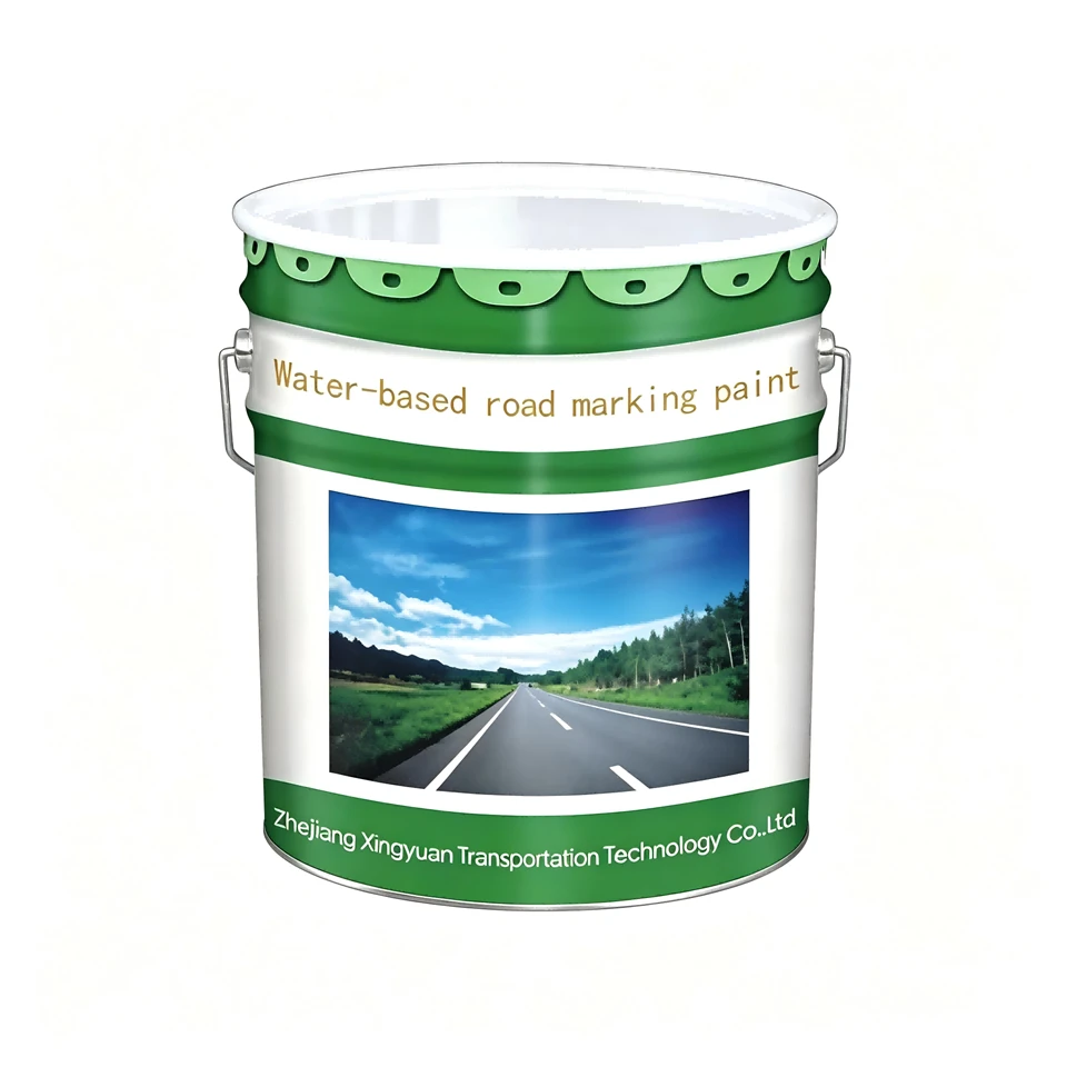 Peinture routière à base d'eau